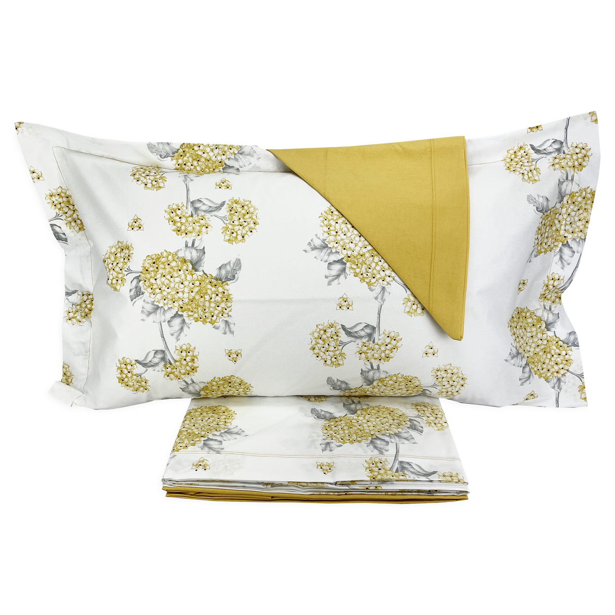 Completo Lenzuola ORTENSIA con 4 Federe by Botticelli