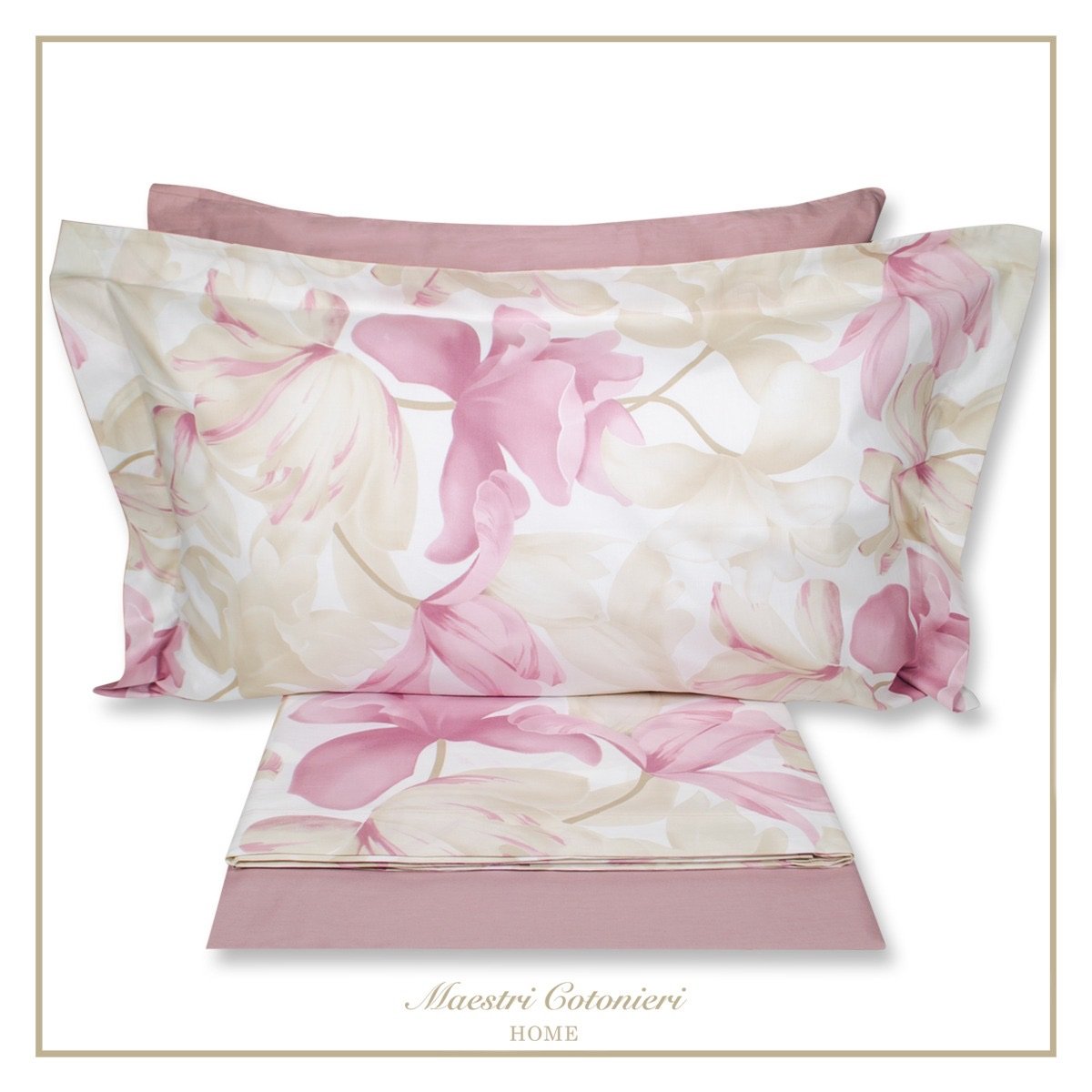 Completo Lenzuola CHERIE matrimoniale  By Maestri Cotonieri
