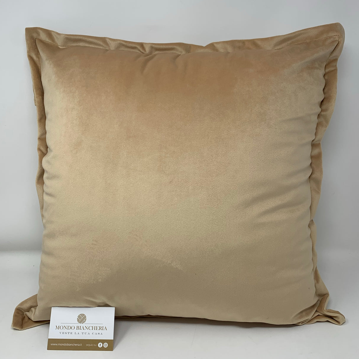 Cuscino Parigi di Velluto 50x50 By Maestri Cotonieri