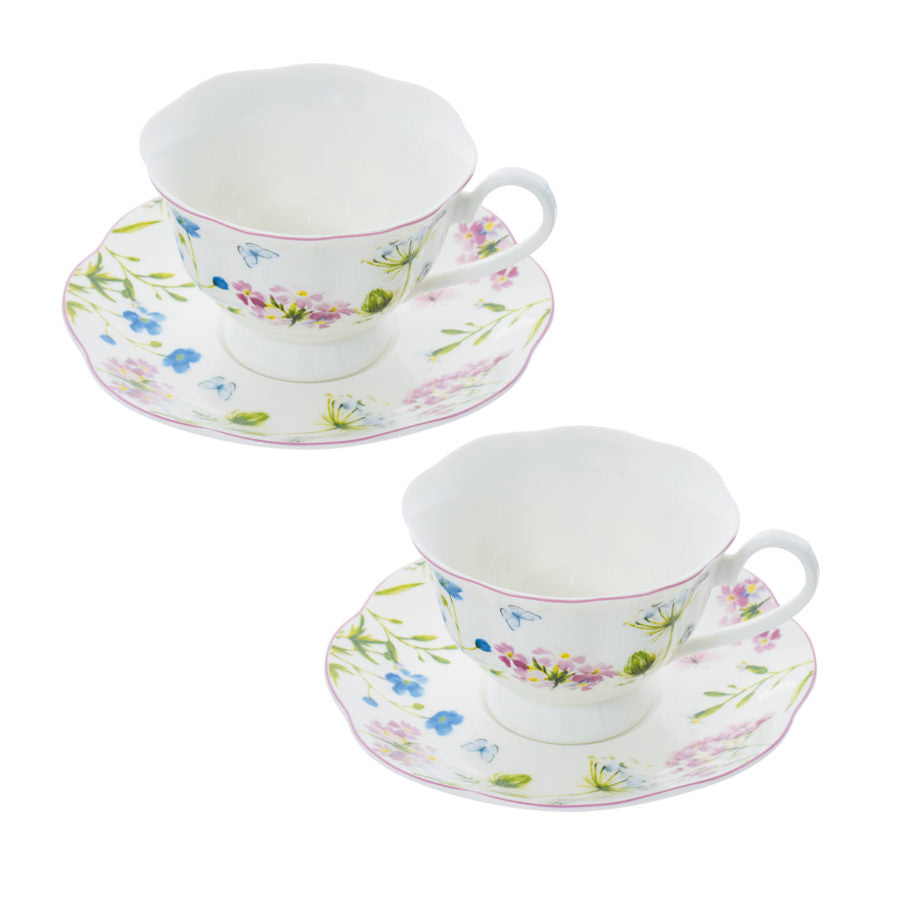 Set 2 tazzine THE' FLOWER by Preziosa Luxury Home