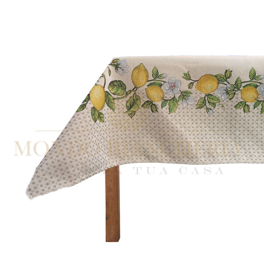 Copritavola x12 LEMON by Maestri Cotonieri