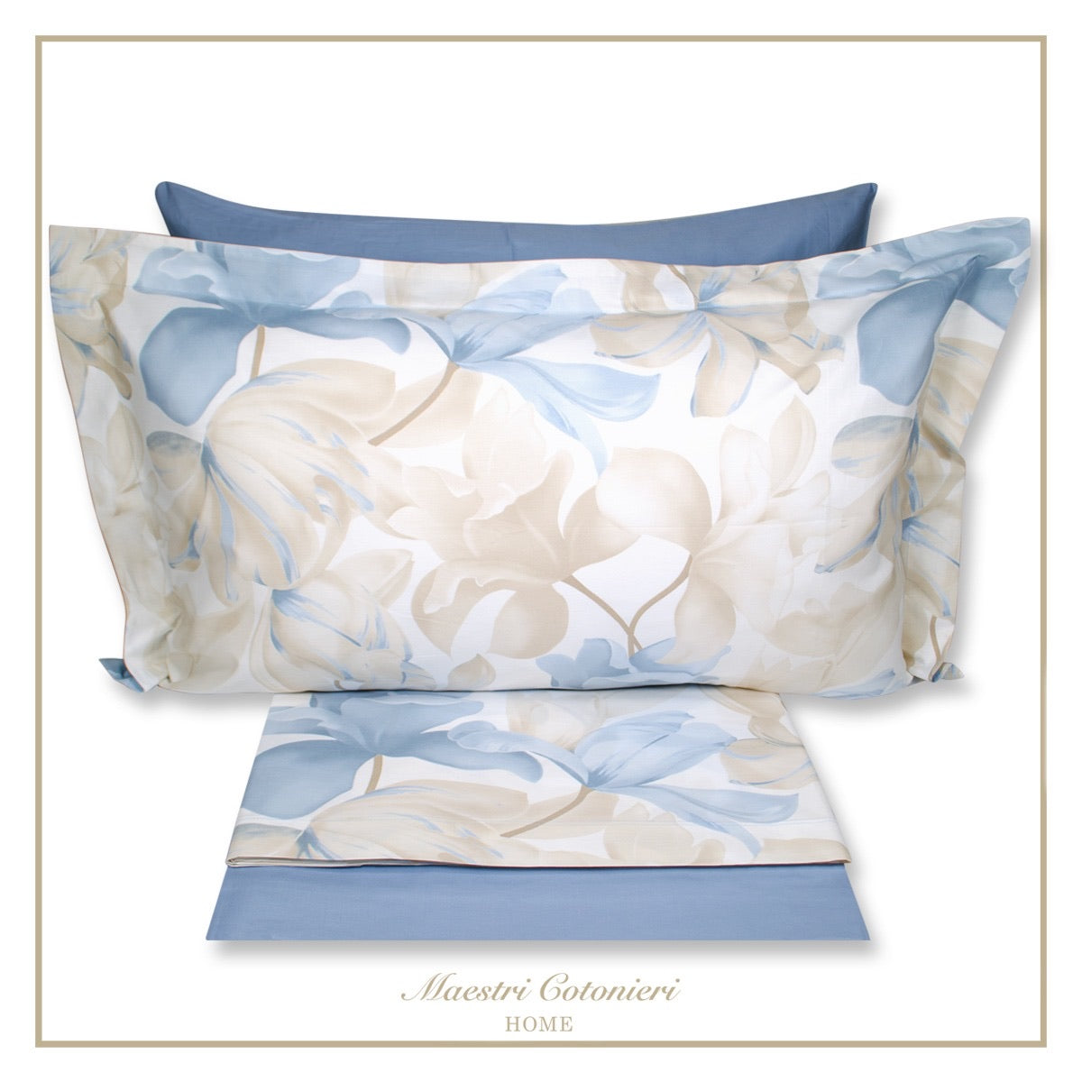 Completo Lenzuola CHERIE matrimoniale  By Maestri Cotonieri
