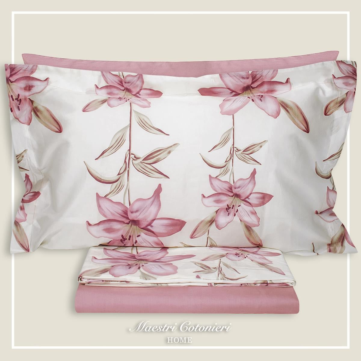 Completo Lenzuola CAMILLA By Maestri Cotonieri