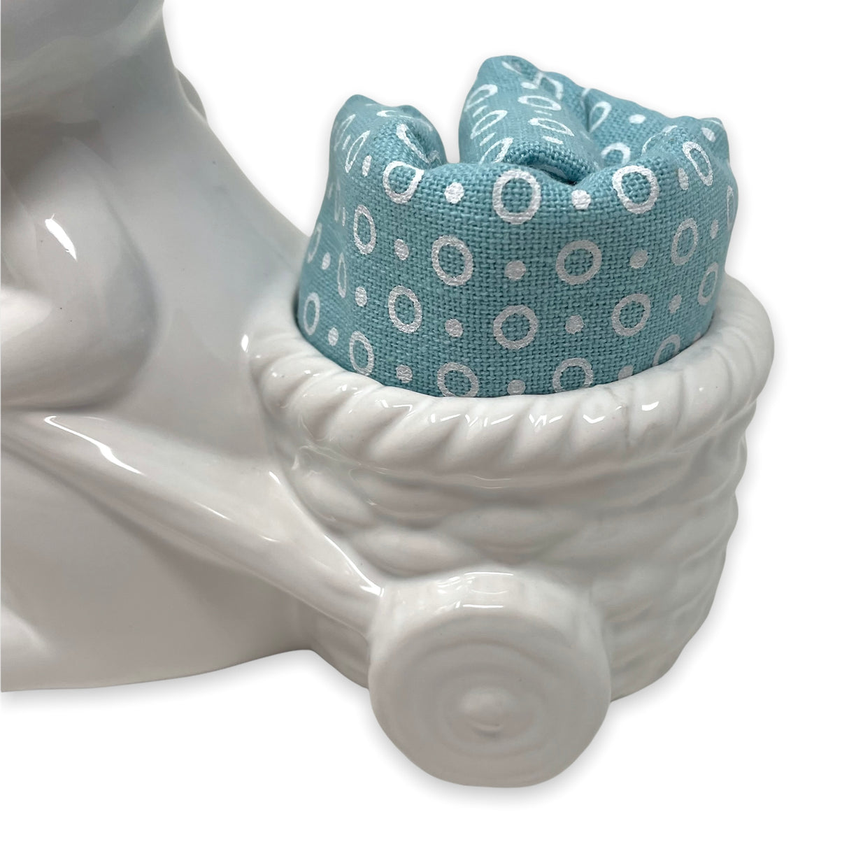 Coniglietto con Carretto e Strofinaccio by Preziosa Home