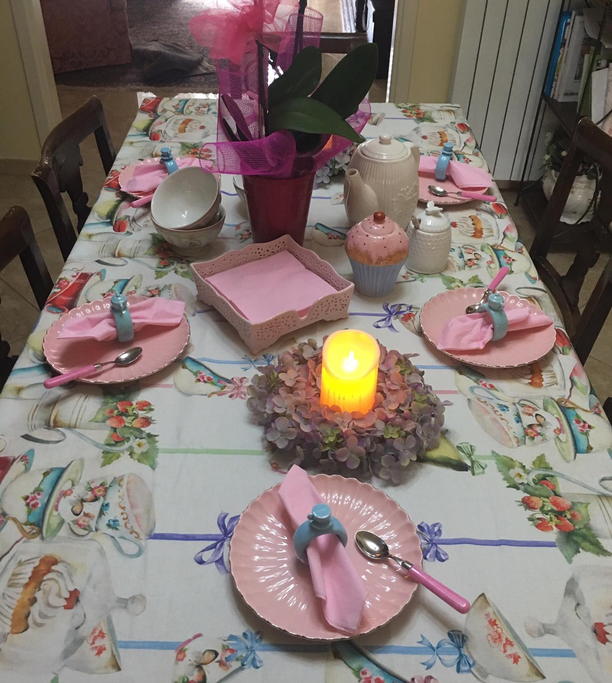 Servizio da Tavola TAZZE x6 By Maestri Cotonieri