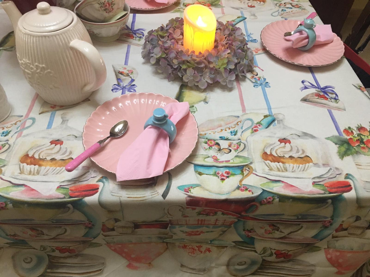 Servizio da Tavola TAZZE x6 By Maestri Cotonieri