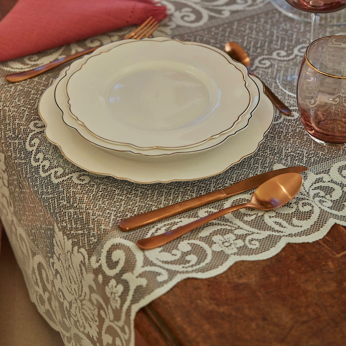 Runner Elisabet 50x150 (Panna\Perla) by Preziosa Luxury Home