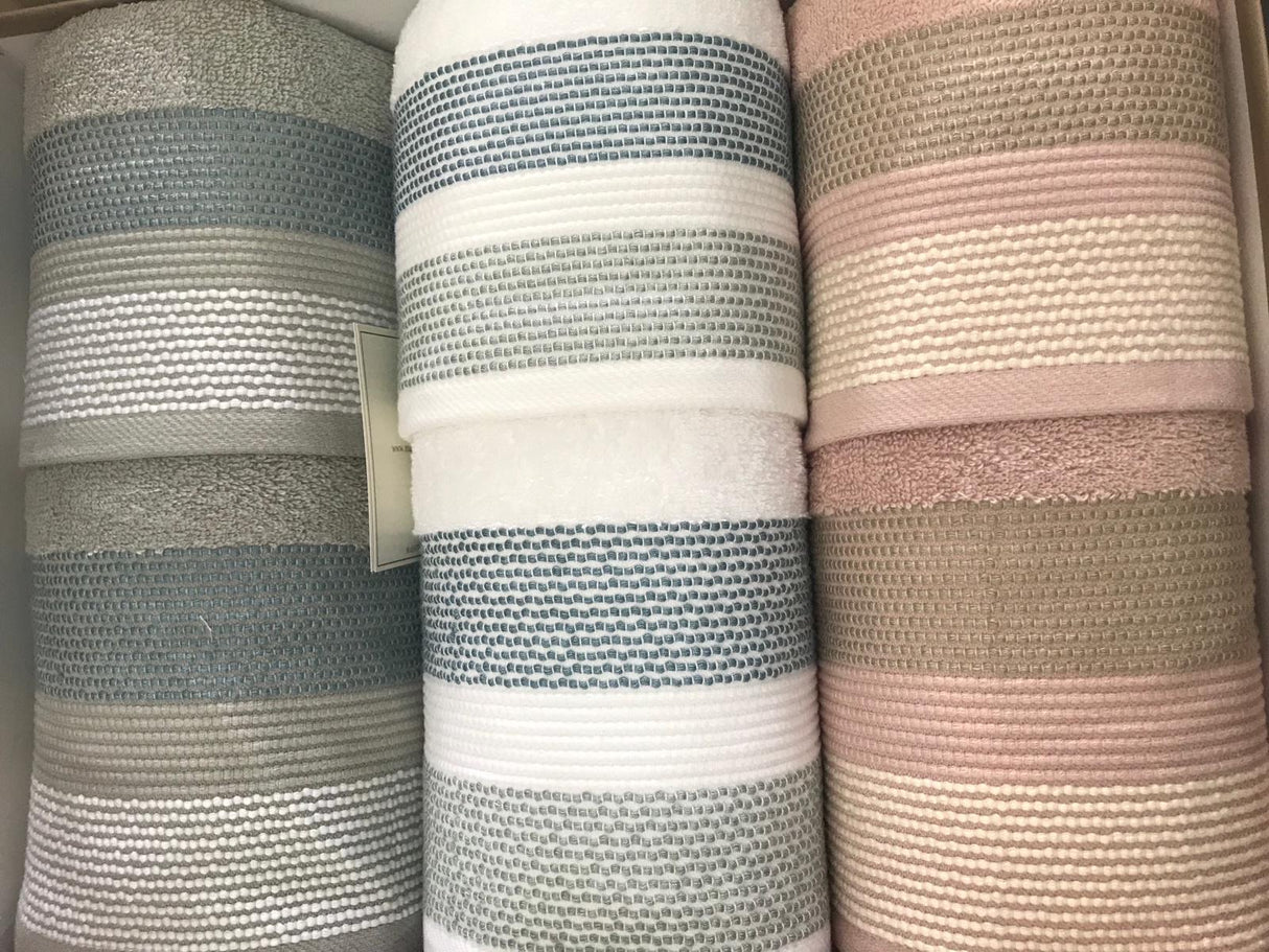 Set Asciugamani 3+3 PUNTINO By Maestri Cotonieri