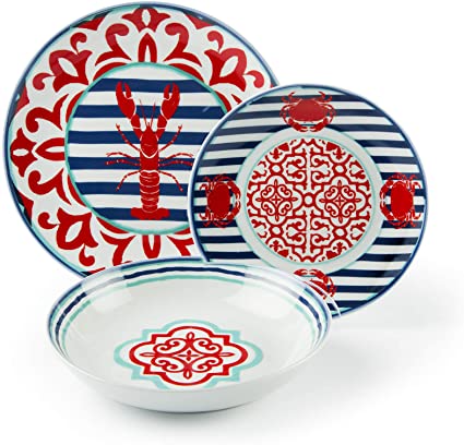 Servizio Piatti x6 Persone BOSTON by Excelsa