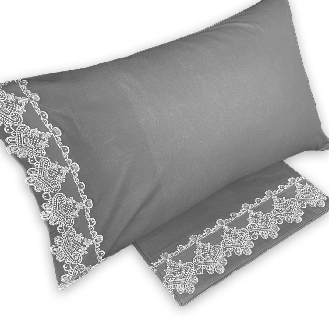 Completo Lenzuola PERLE REBRODÉ by Nausica