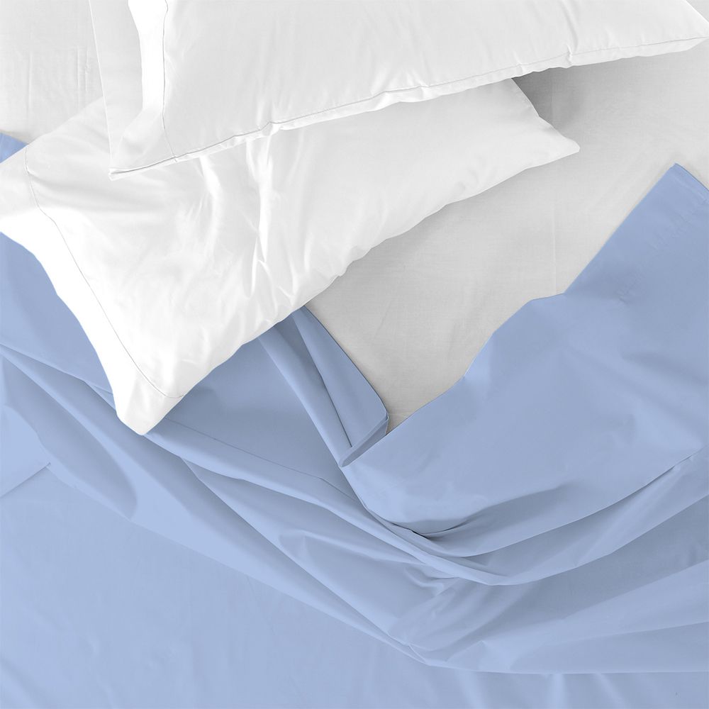 Lenzuolo Sopra Tinta Unita Matrimoniale 250x290cm by Maestri Cotonieri