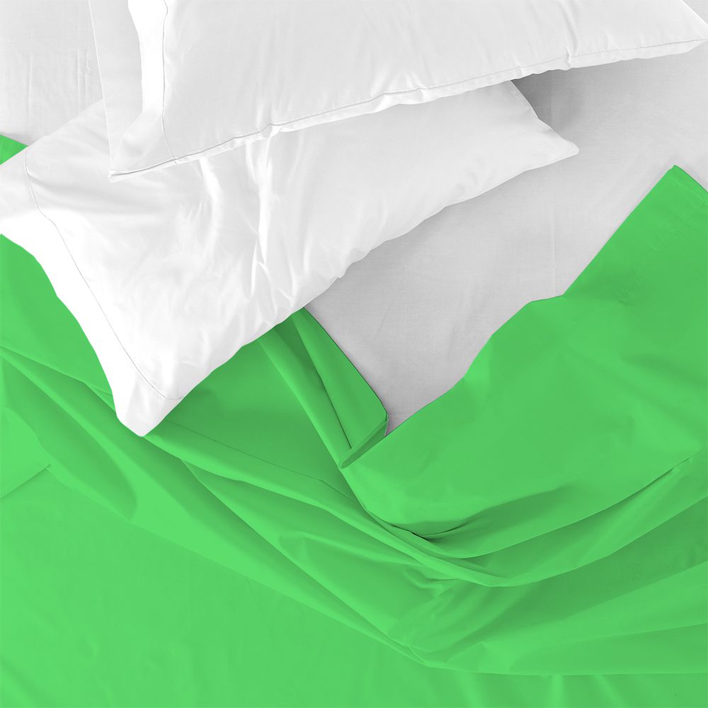 Lenzuolo Sopra Tinta Unita Matrimoniale 250x290cm by Maestri Cotonieri