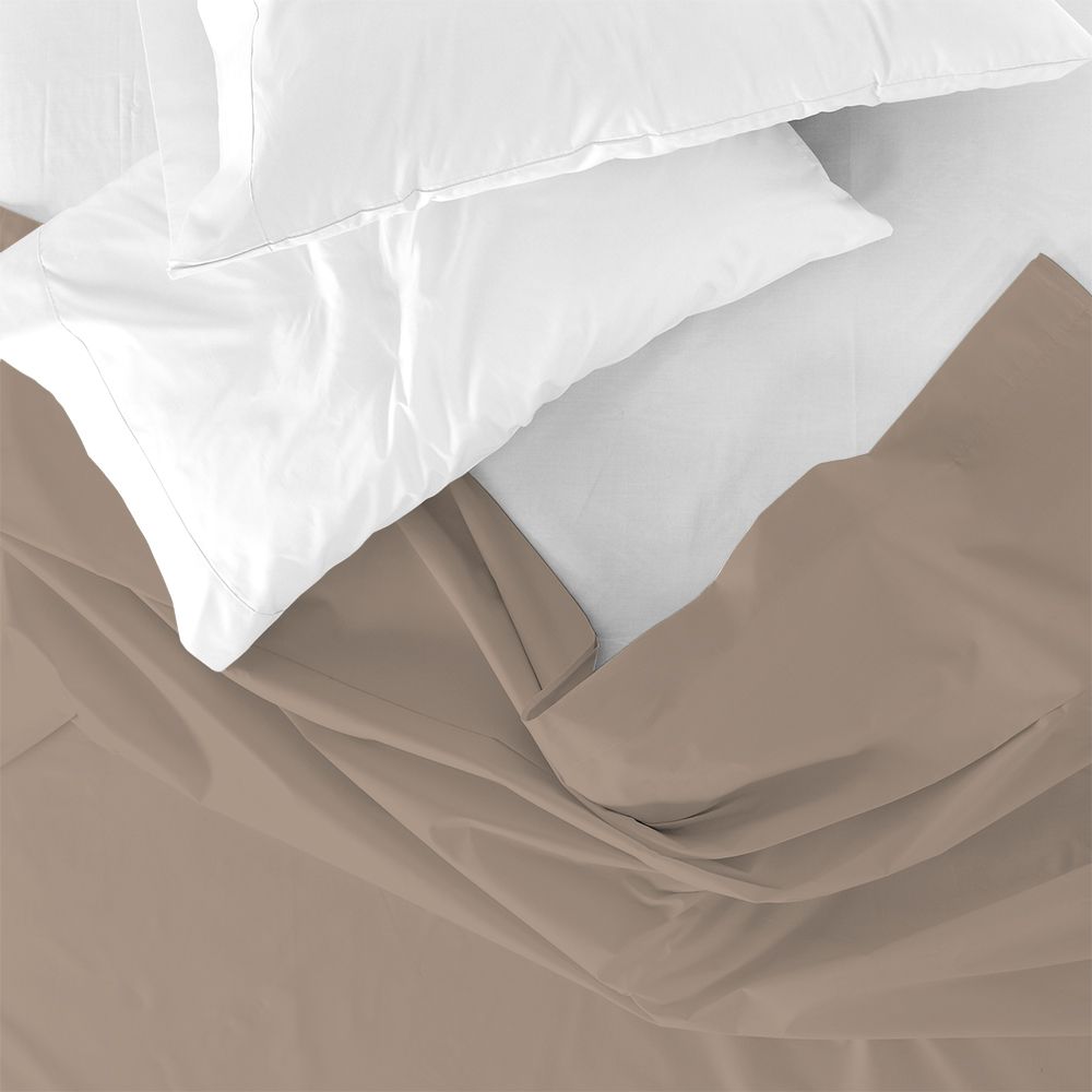 Lenzuolo Sopra Tinta Unita Matrimoniale 250x290cm by Maestri Cotonieri