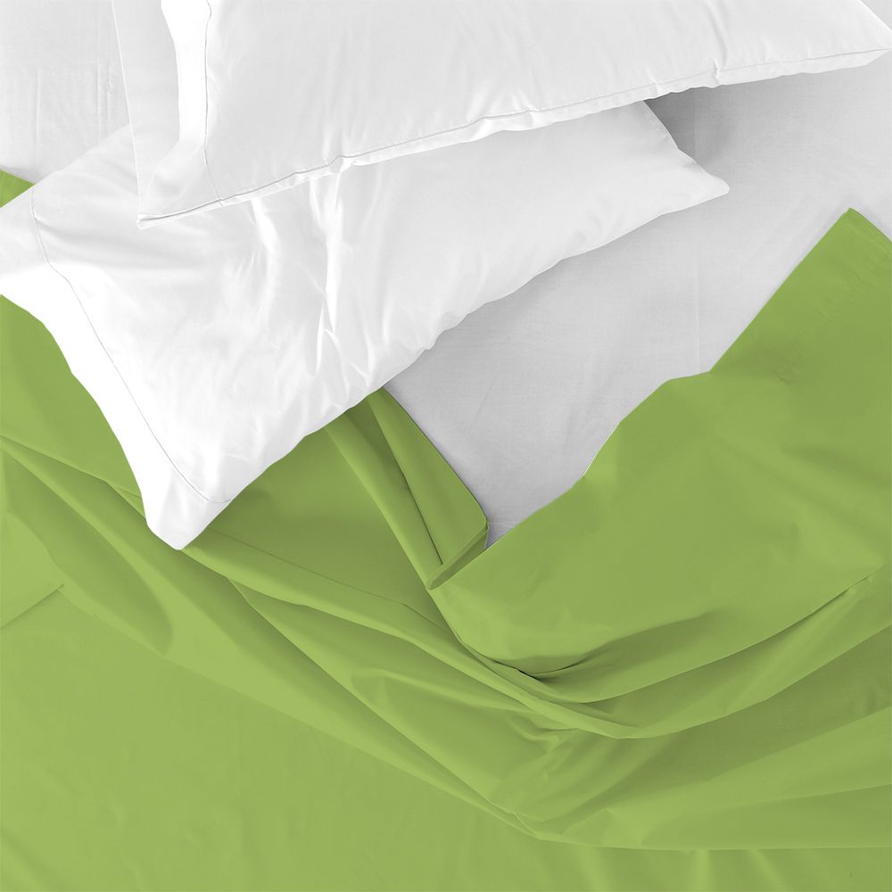 Lenzuolo Sopra Tinta Unita Matrimoniale 250x290cm by Maestri Cotonieri