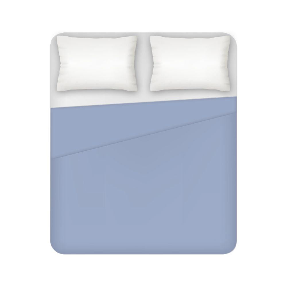 Lenzuolo Sopra Tinta Unita Matrimoniale 250x290cm by Maestri Cotonieri