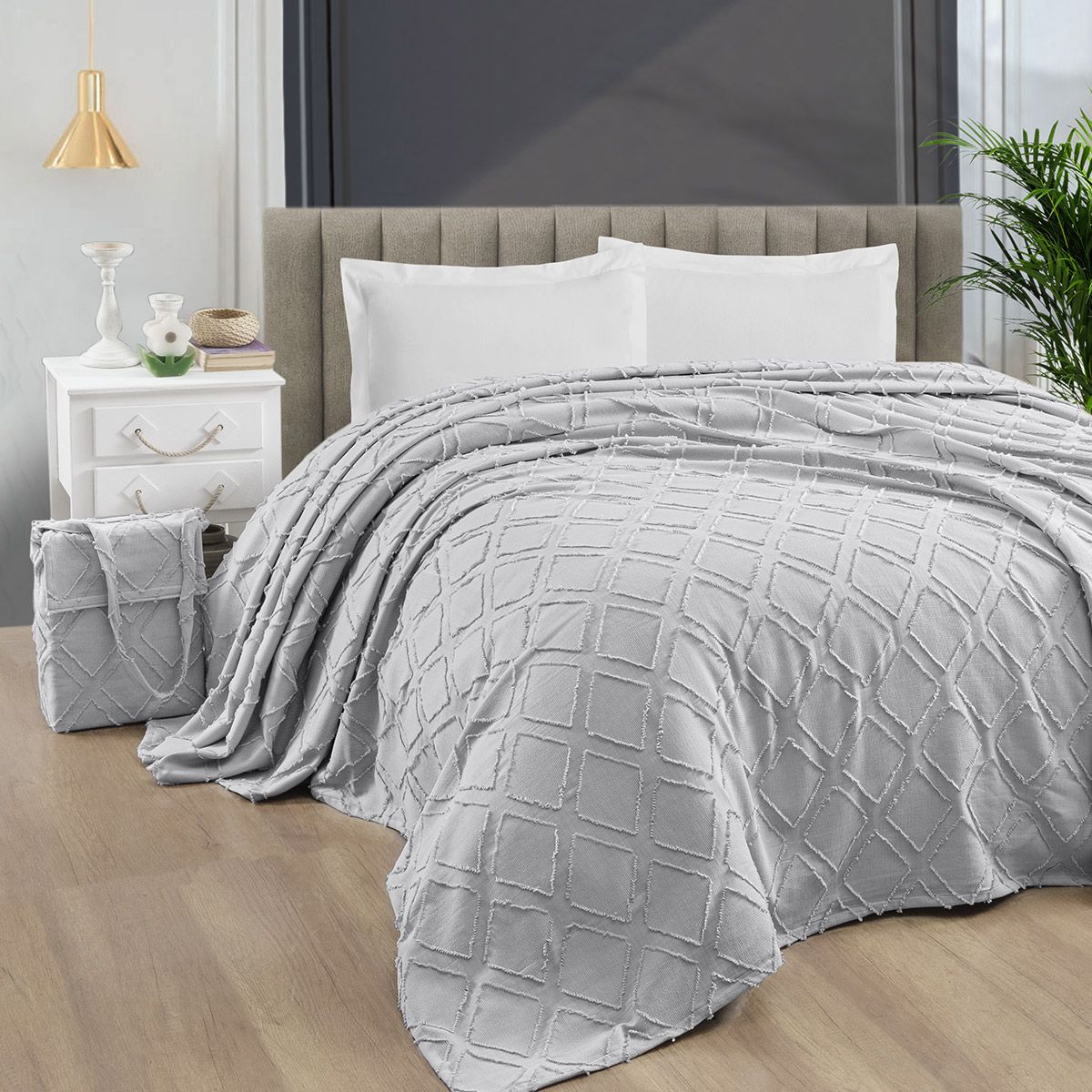 Copriletto singolo ROMBI by Maestri Cotonieri