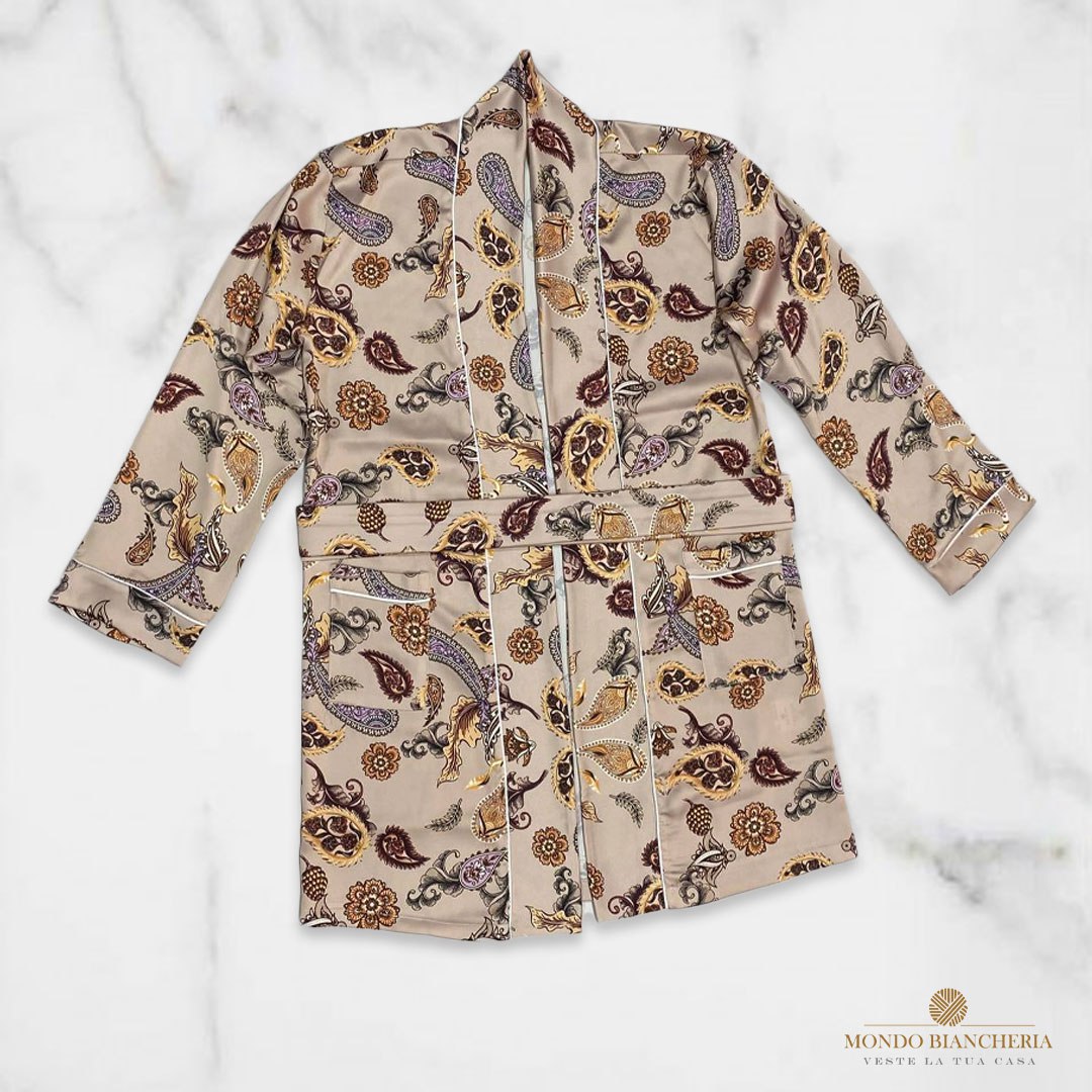 Kimono in raso ERICA by Mondo Biancheria