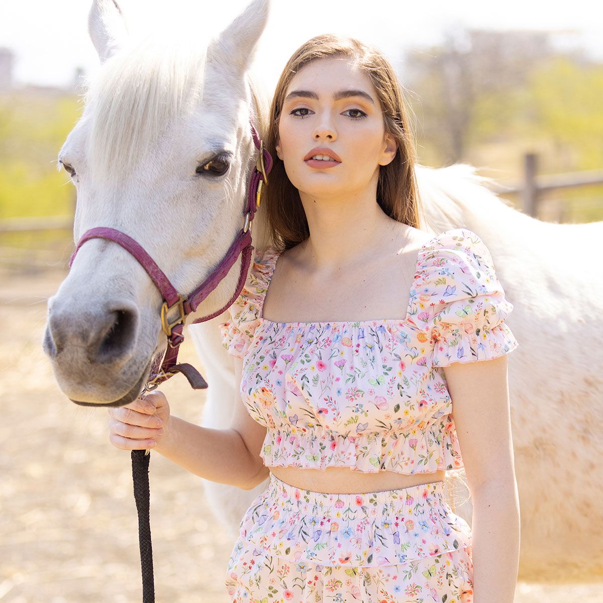 Pigiama In Raso LAVANDA by Maestri Cotonieri