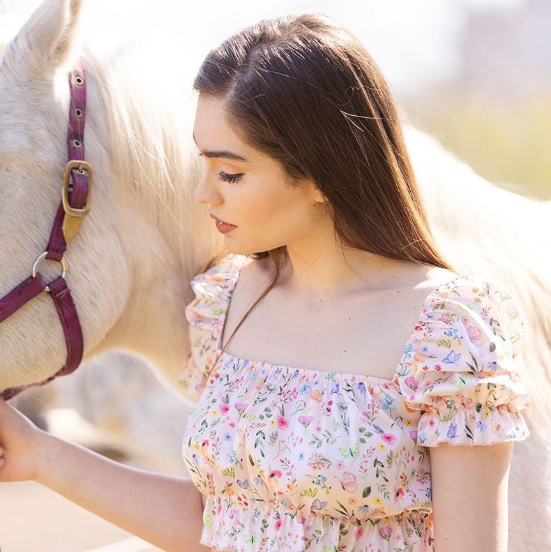 Pigiama In Raso LAVANDA by Maestri Cotonieri