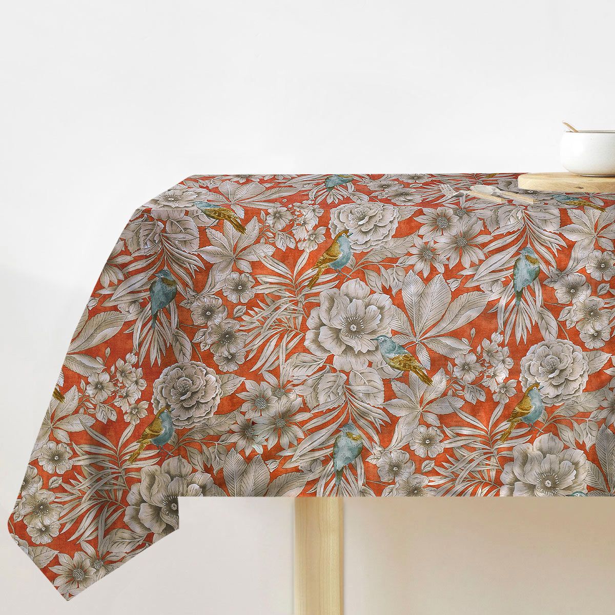 Servizio da tavola x6 HILLARY Arancio by Maestri Cotonieri