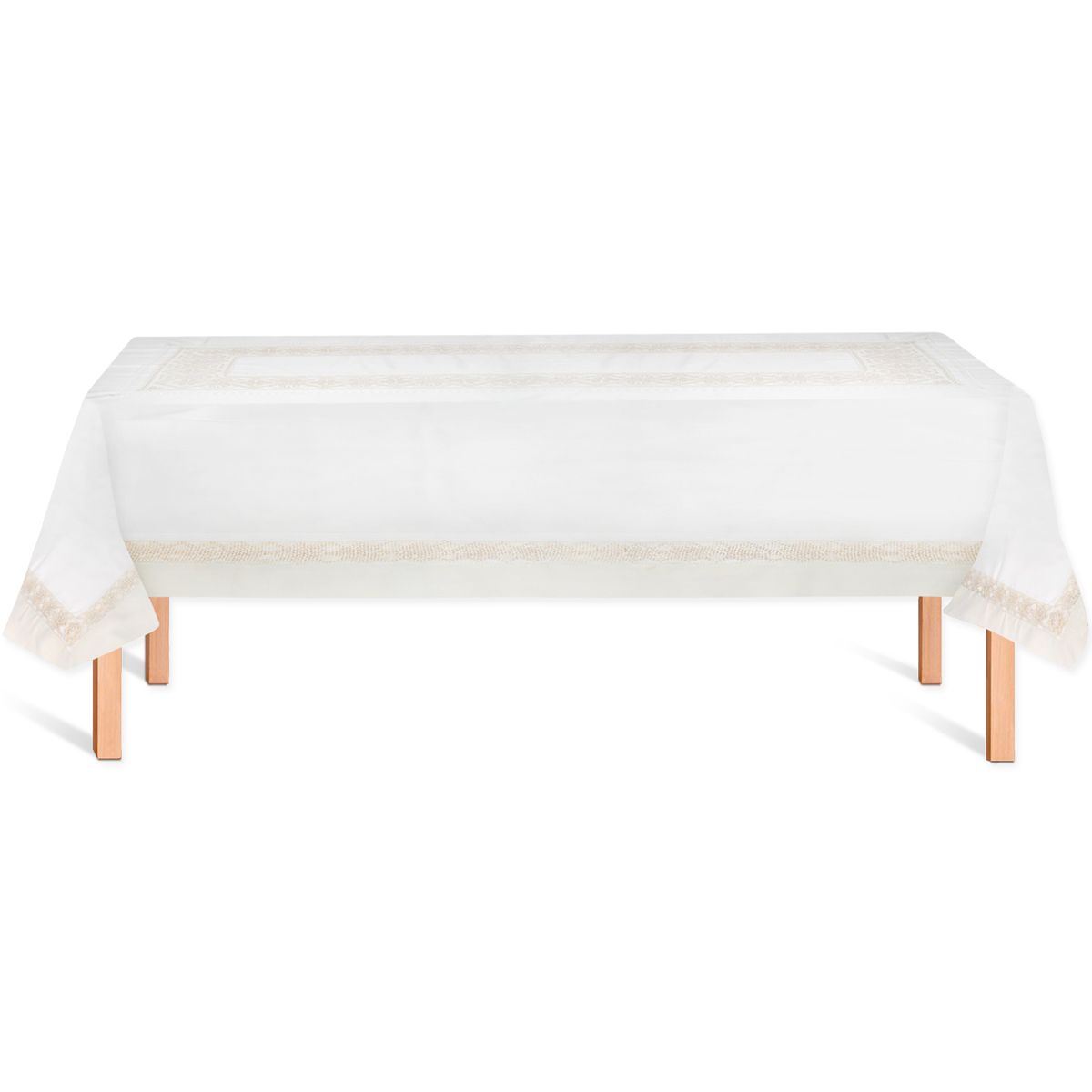 Servizio Mosaico Puro Lino X12 by Maestri Cotonieri