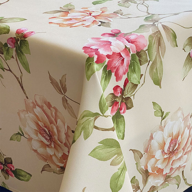 Tovaglia Antimacchia e Antistiro FANTASIA PEONIA - Magilù