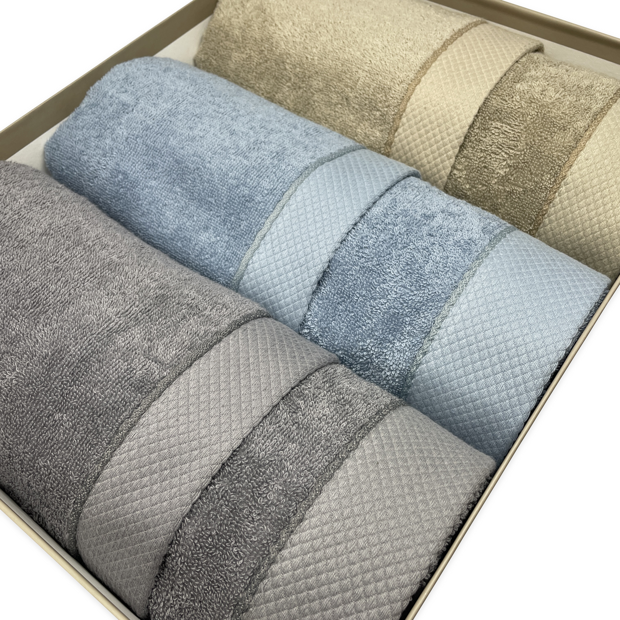 Set Asciugamani 3+3 FOREVER By Maestri Cotonieri