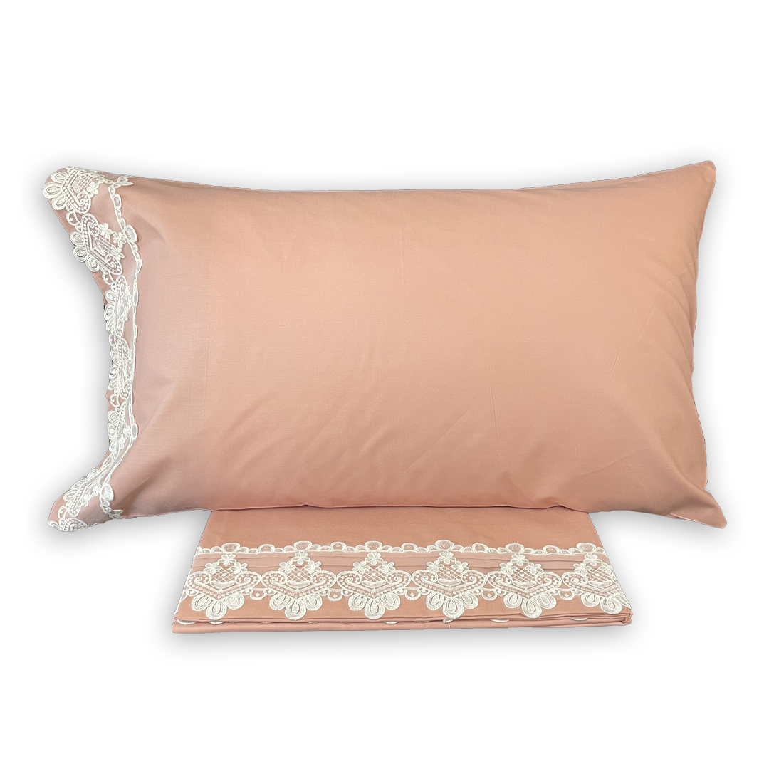Completo Lenzuola PERLE REBRODÉ by Nausica