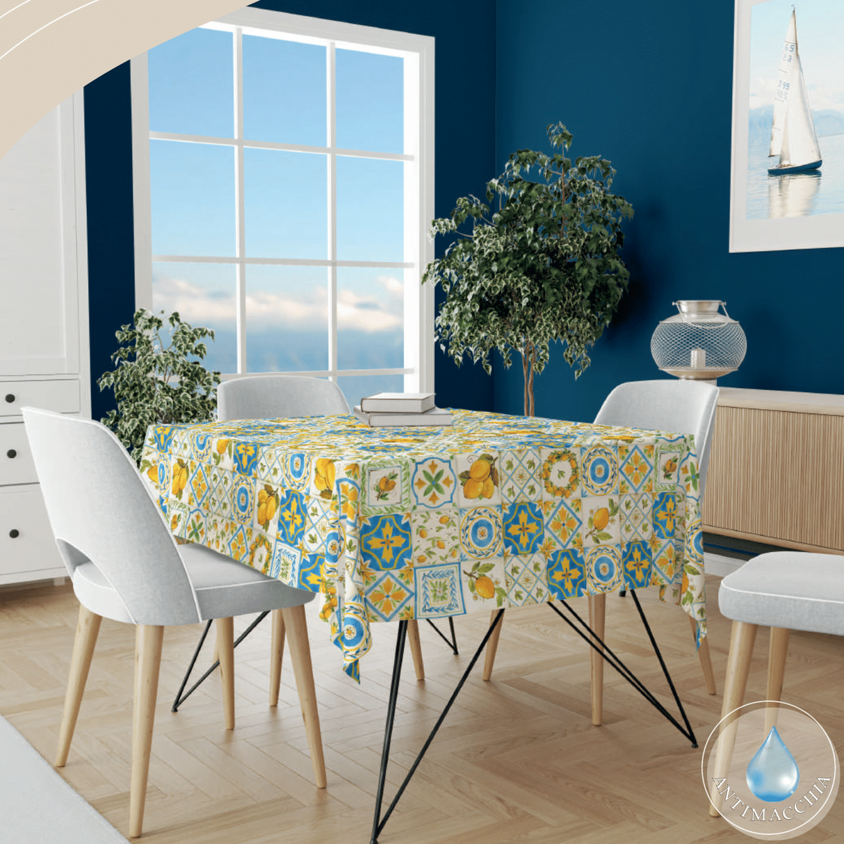 Tovaglia Antimacchia VIETRI x24 By Antica Tessitura Italiana