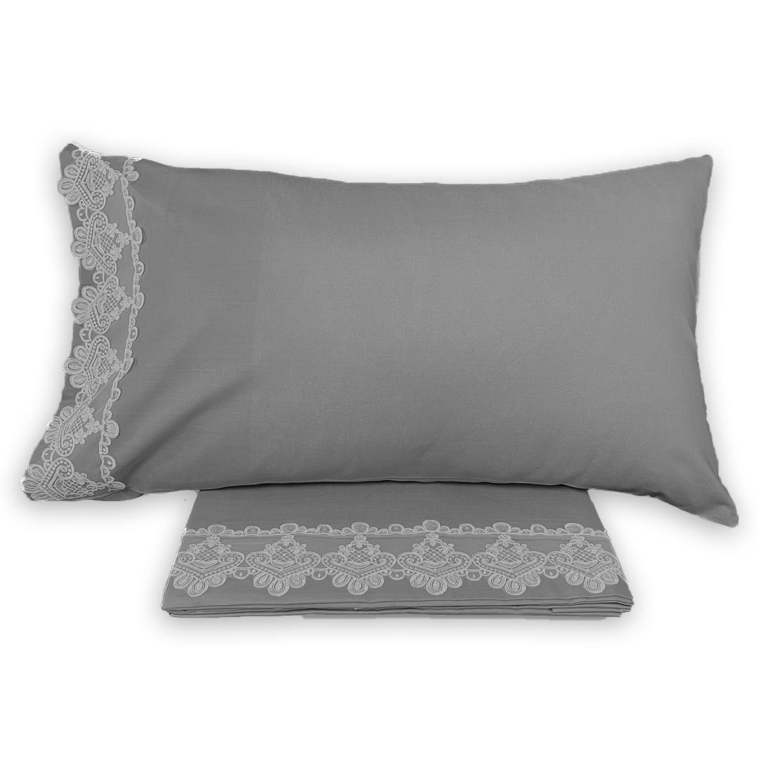 Completo Lenzuola PERLE REBRODÉ by Nausica