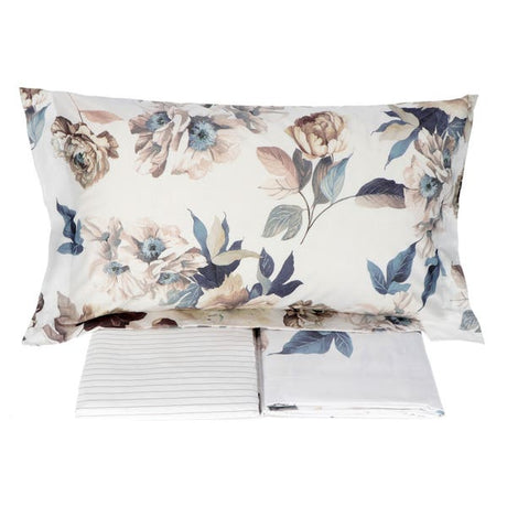 Completo Lenzuola PEONY in caldo cotone By Gabel