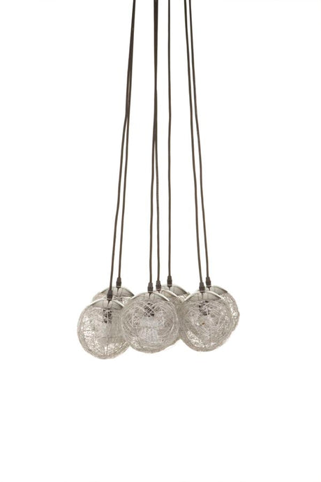 PARALUME DA SOFFITTO SATURN 7 LUCI Ø CM 15 (SFERA)