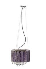 PARALUME DA SOFFITTO FENICE C/CRISTALLI Ø CM 40