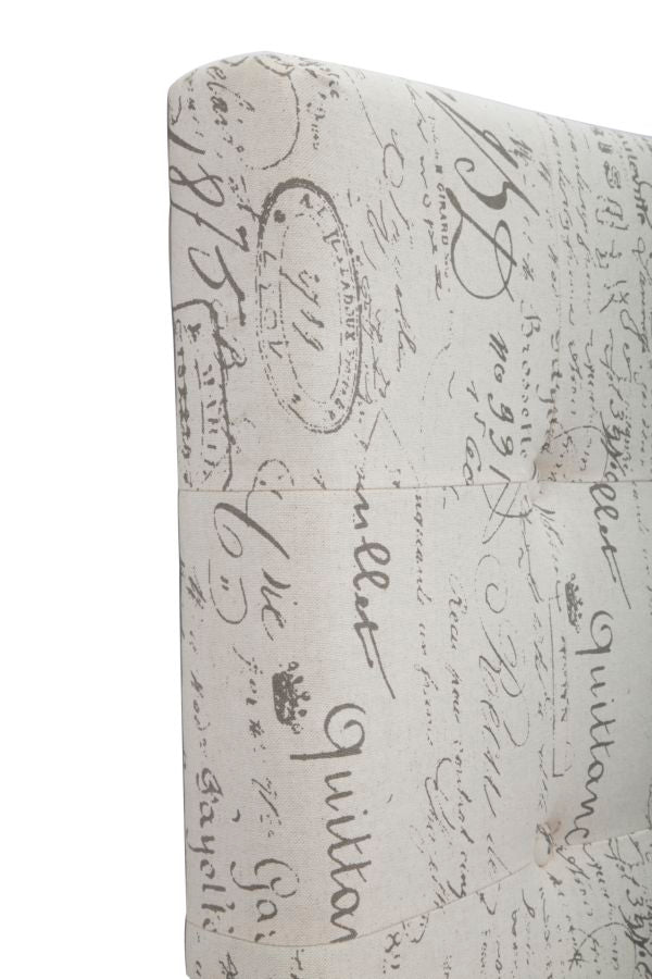 TESTIERA LETTO HANDWRITING CM 180X100X8