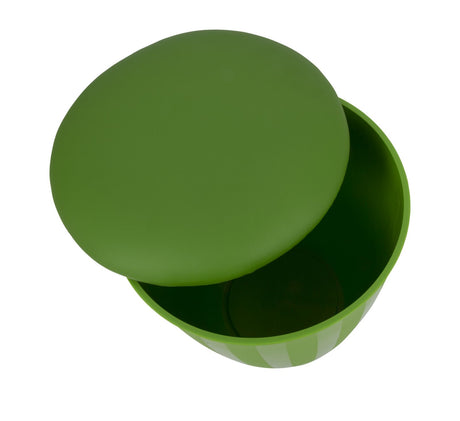 SGABELLO CONTENITORE EASY VERDE CM Ø 38X45 (MISURA INTERNA CM Ø 36X41)