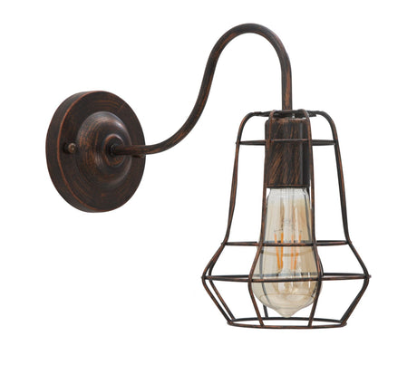 LAMPADA DA MURO INDUSTRY -B- CM 33X15X27