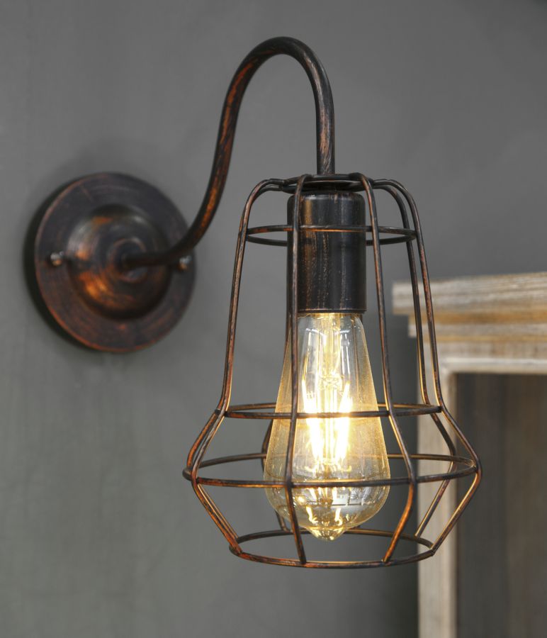 LAMPADA DA MURO INDUSTRY -B- FERRETTI