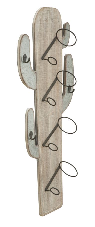 P/BOTTIGLIE DA MURO CACTUS CM 46X12X96