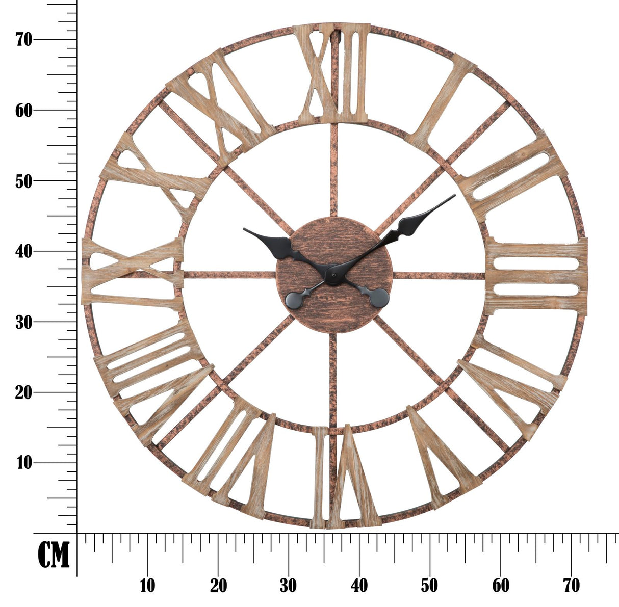 OROLOGIO DA MURO PLUS CM Ø 71,5X4