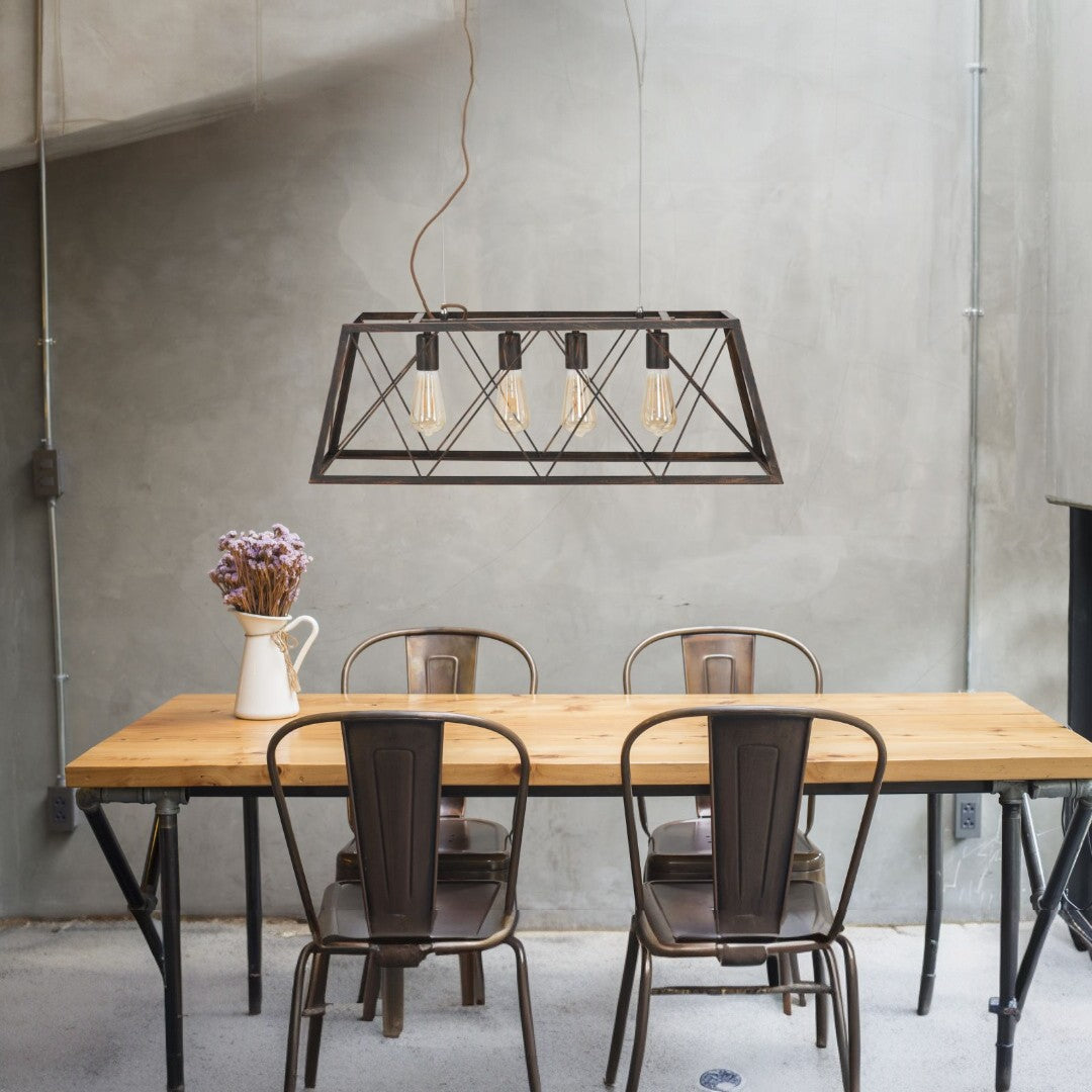 LAMPADARIO INDUSTRY CM 78X30X26,5