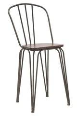 SEDIA BAR HARLEM 54X45X102 SET 2PZ (ALTEZZA SEDUTA CM 61)