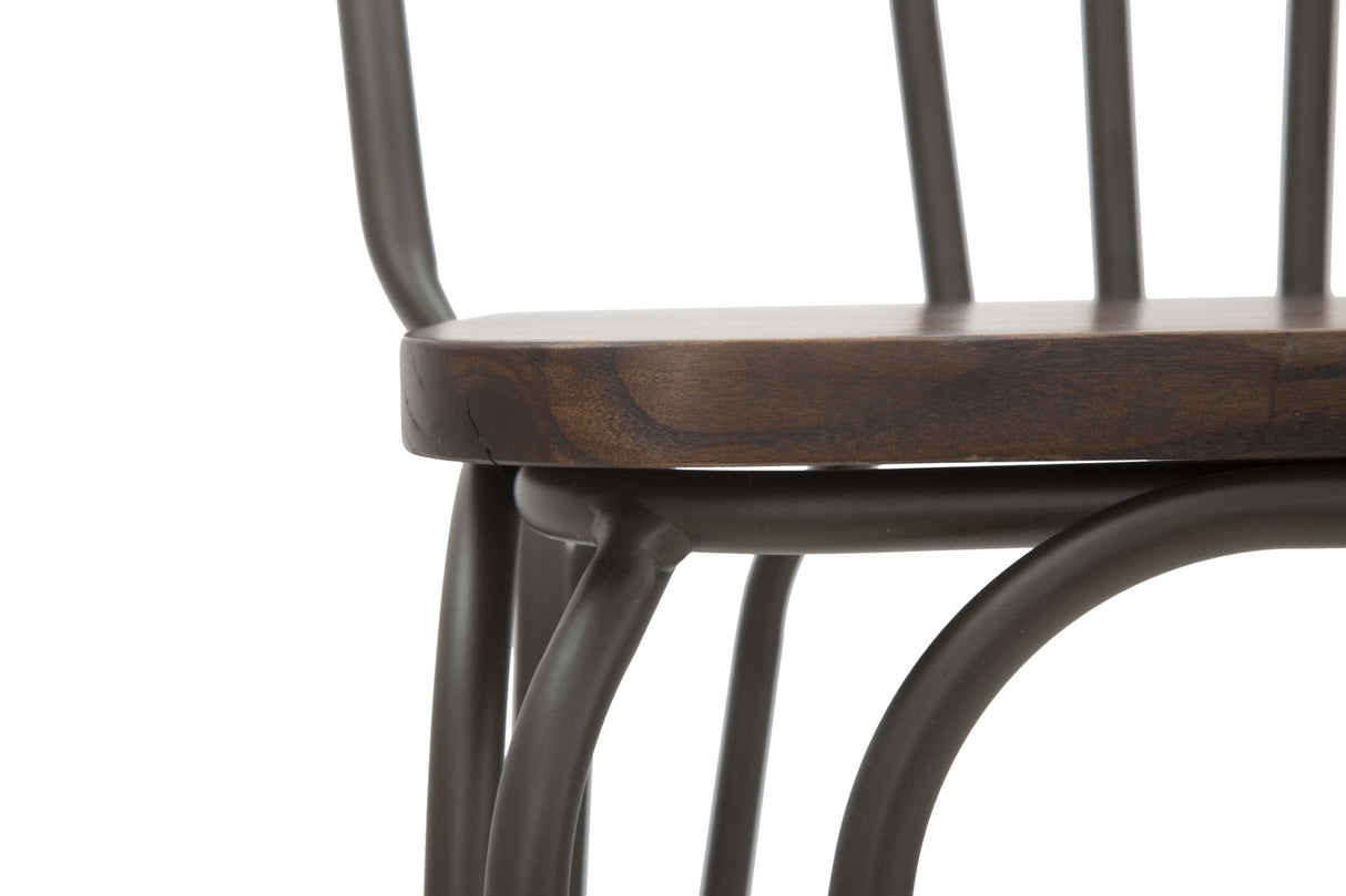 SEDIA BAR HARLEM 54X45X102 SET 2PZ (ALTEZZA SEDUTA CM 61)