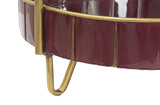 S/TASCHE DOUBLE GLAM BORDEAUX CM 36,5X34,5X56,5