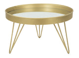 S/TASCHE GLAM GOLD/MIRROR CM Ø 31X18