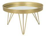 S/TASCHE GLAM GOLD/MIRROR CM Ø 31X18