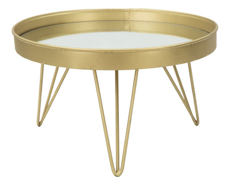 S/TASCHE GLAM GOLD/MIRROR CM Ø 31X18