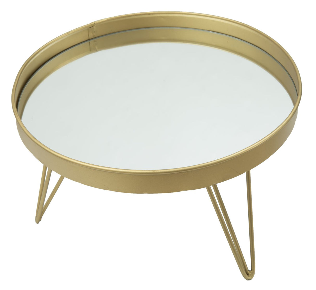 S/TASCHE GLAM GOLD/MIRROR CM Ø 31X18