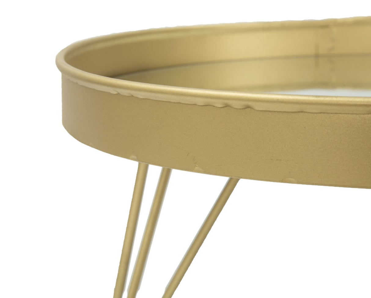 S/TASCHE GLAM GOLD/MIRROR CM Ø 31X18