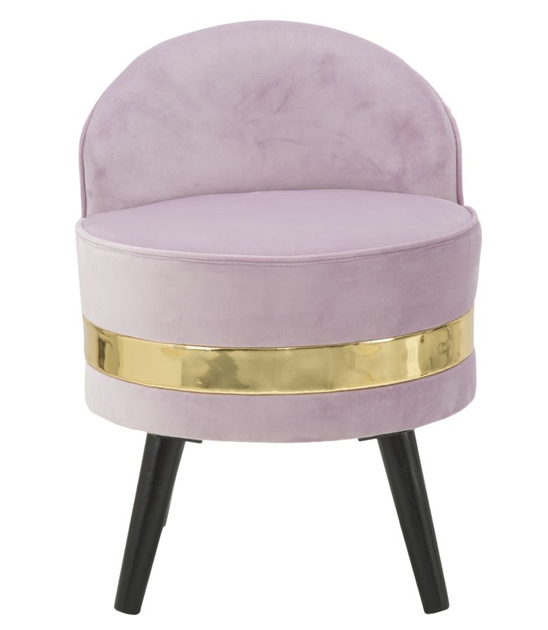 SEDIA MINI PARIS ROSA CM Ø 45X62