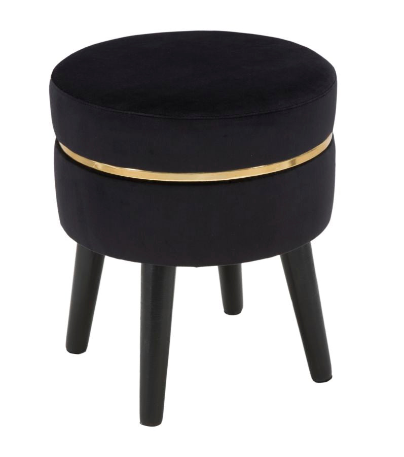 SGABELLO PARIS NERO CM Ø 35X40